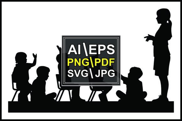 Creative Uses for Silhouette Teacher Students Classroom Graphics