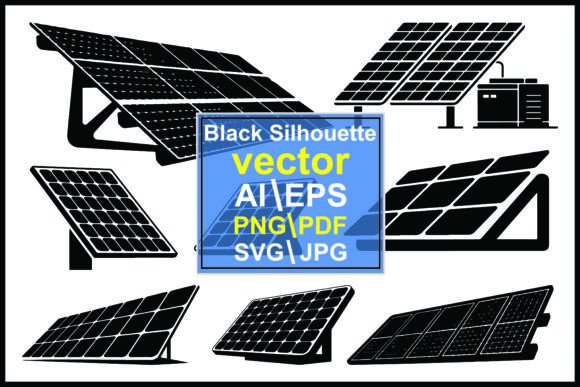 Silhouette Solar Panels: Creative Design Collection