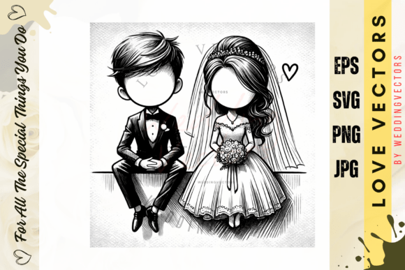 Weddingvectors 22005250: Capturing Romance in Art